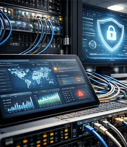 Network services and IT security solutions for secure and reliable business infrastructure by Bluelight Computer