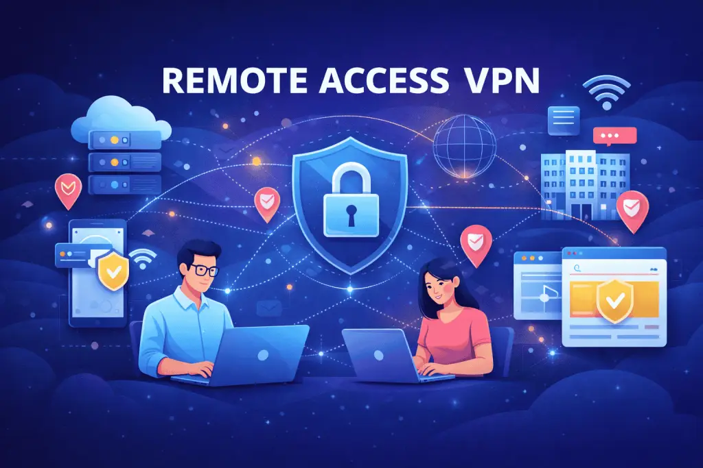 Secure remote access and VPN services for protected business connectivity