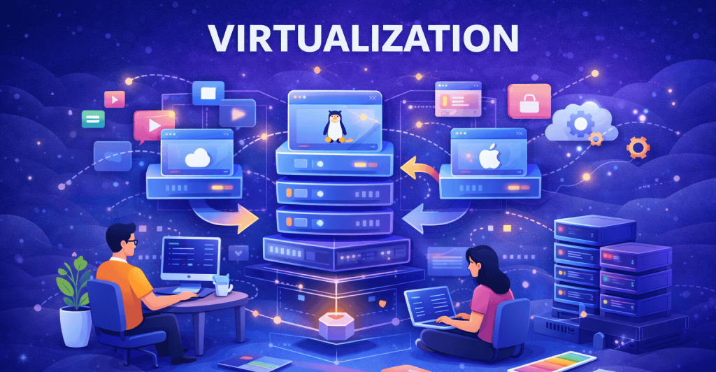 Virtualization services to optimize servers and IT infrastructure